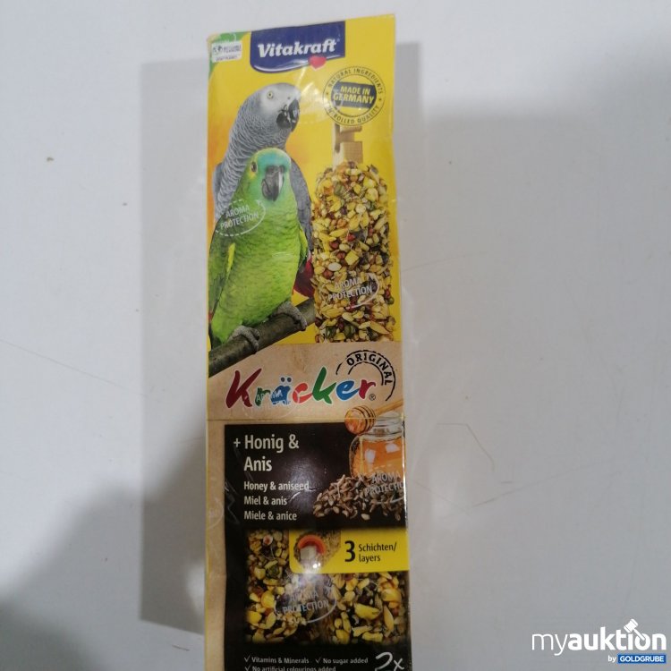 Artikel Nr. 890366 Artikel Nr. 890366: Vitakraft Kräcker Honig +Anis 180g