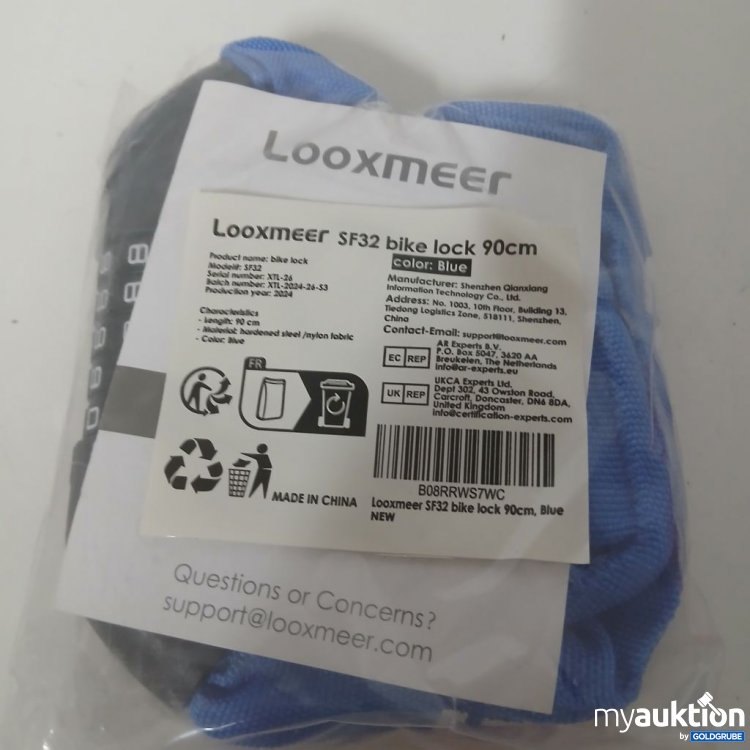 Artikel Nr. 919366: Looxmeer SF32 Fahrradschloss 90 cm