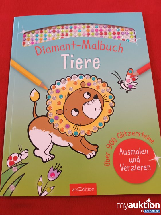 Artikel Nr. 941366 Artikel Nr. 941366: Diamanten Malbuch Tiere