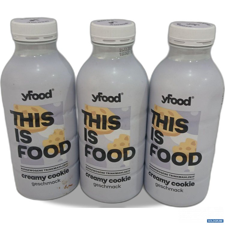 Artikel Nr. 952366: Yfood Creamy Cookie Geschmack 3×500ml