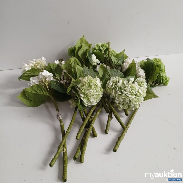 Artikel Nr. 442367: Botane Hydrangea Flower white & green ca. 50cm 14Stk