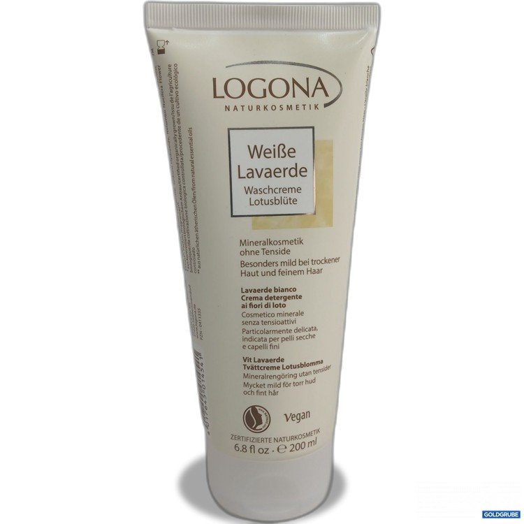 Artikel Nr. 443367 Artikel Nr. 443367: Logona weiße Lavaerde Waschcreme Lotusblüte 200ml