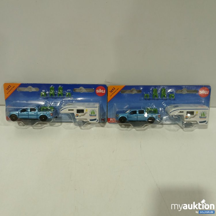 Artikel Nr. 523367: Siku Ford F150 Pick-Up Camper 2er Set