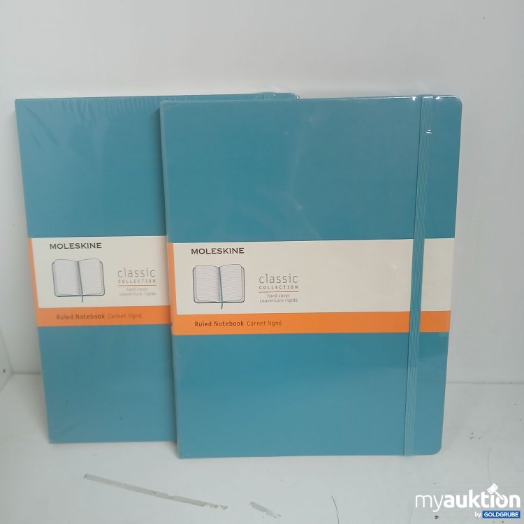 Artikel Nr. 813367 Artikel Nr. 813367: Moleskine Klassisches Notizbuch 19x25cm 2 Stück