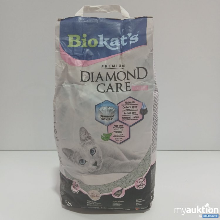 Artikel Nr. 834367: Biokat's Diamond Care Katzenstreu 10l