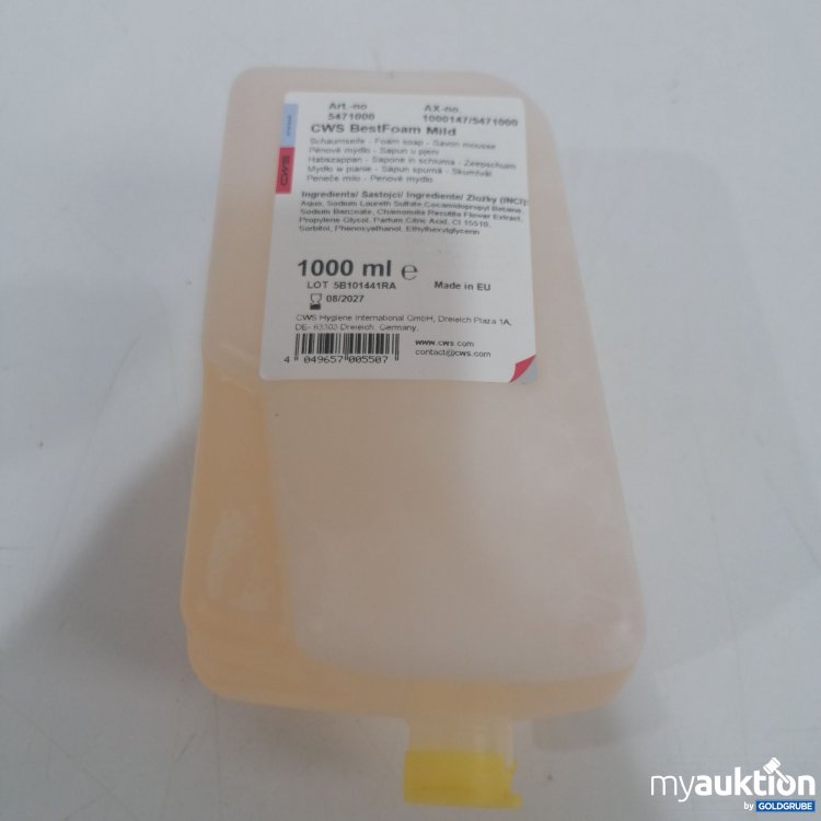 Artikel Nr. 860367: CWS BestFoam Mild 1000ml