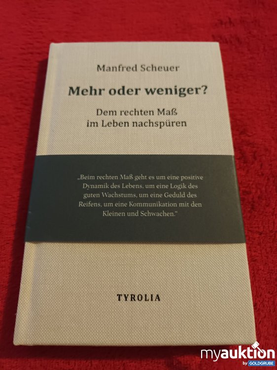Artikel Nr. 907367: Buch, Mehr oder weniger?
