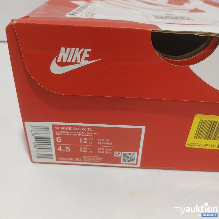 Artikel Nr. 445368 Artikel Nr. 445368: W Nike Shox Tl Schwarz