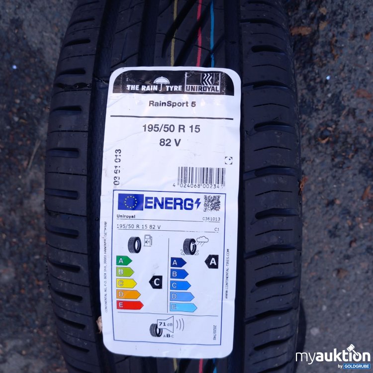 Artikel Nr. 519368 Artikel Nr. 519368: Uniroyal 195/50R15 82V Rain Tyre