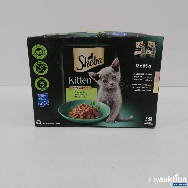 Artikel Nr. 844368: Sheba Kitten feine Vielfalt 12x85g