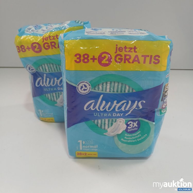 Artikel Nr. 847368: Always Ultra Day Normal 2er Pack x40 Stück 