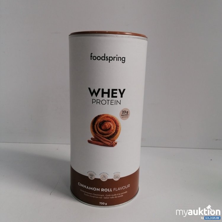 Artikel Nr. 855368 Artikel Nr. 855368: Foodspring Whey Protein Cinnamon Roll 750g