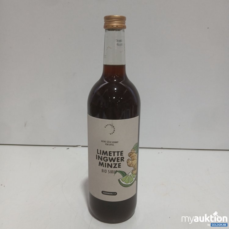 Artikel Nr. 983368: Kafeewunder Limette Ingwer Minze Bio Sirup 750ml 