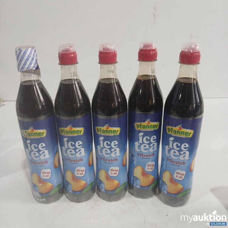 Artikel Nr. 988368 Artikel Nr. 988368: Pfanner Ice Tea Pfirsich Geschmack Sirup je 0,7L