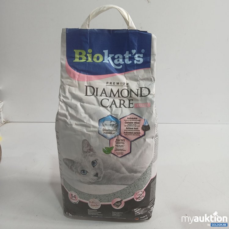 Artikel Nr. 990368: Bio Kats Premium Diamond care fresh Katzenstreu 10L