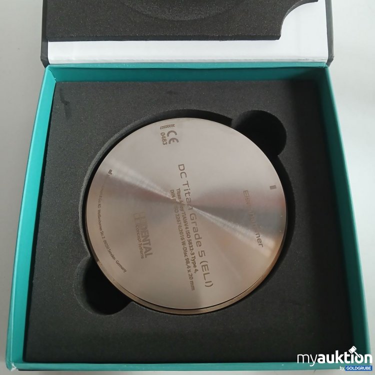 Artikel Nr. 442369: Dental Concept Systems Eisenhammer Ti 5 (ELI) 98,4x20mm