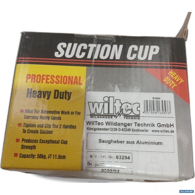 Artikel Nr. 445369 Artikel Nr. 445369: Wiltec Saugheber aus Aluminium 11,5ø
