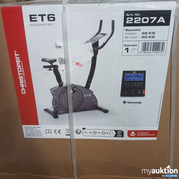 Artikel Nr. 446369 Artikel Nr. 446369: Christopeit ET6 Ergometer 2207A