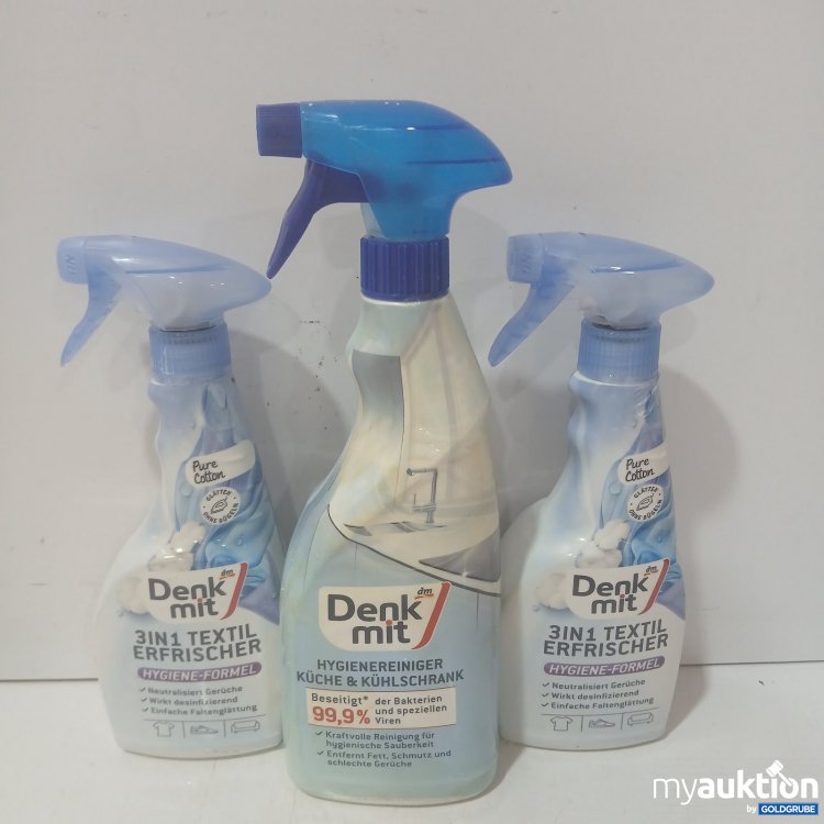 Artikel Nr. 464369: Denkmit Hygienereiniger Küche & Kühlschrank 750 ml
2x 3in1 Textil Erfrischer 2x500ml