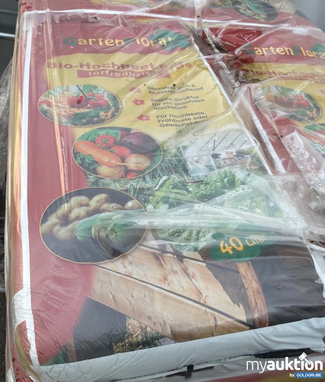 Artikel Nr. 522369: Gartenflora Hochbeeterde 40l