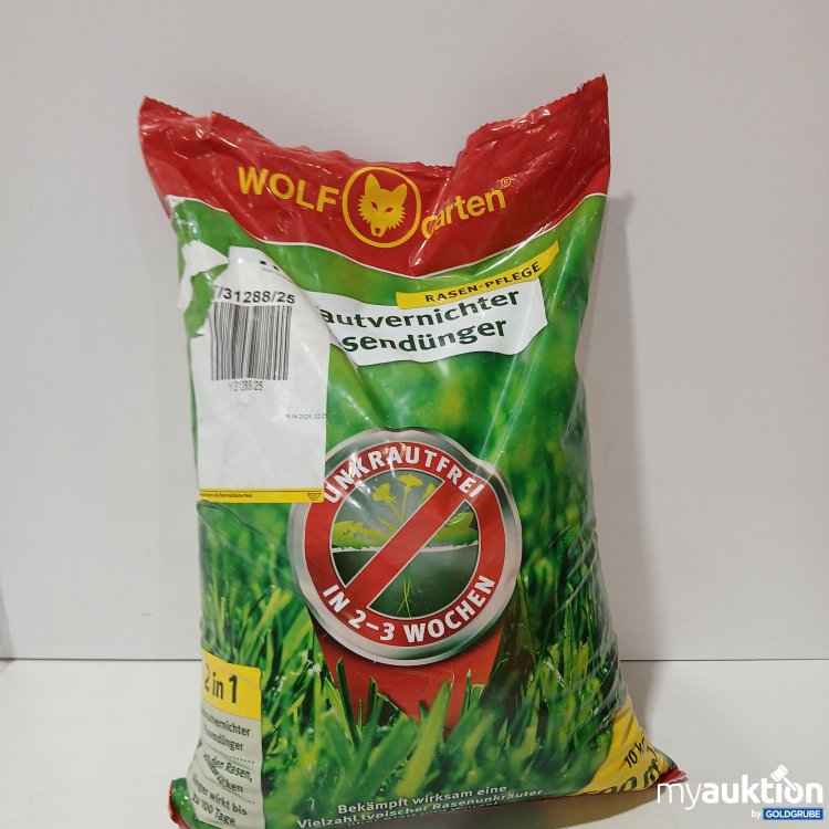 Artikel Nr. 854369 Artikel Nr. 854369: Wolf Garten Unkrautvernichter Rasendünger 10kg 2in1