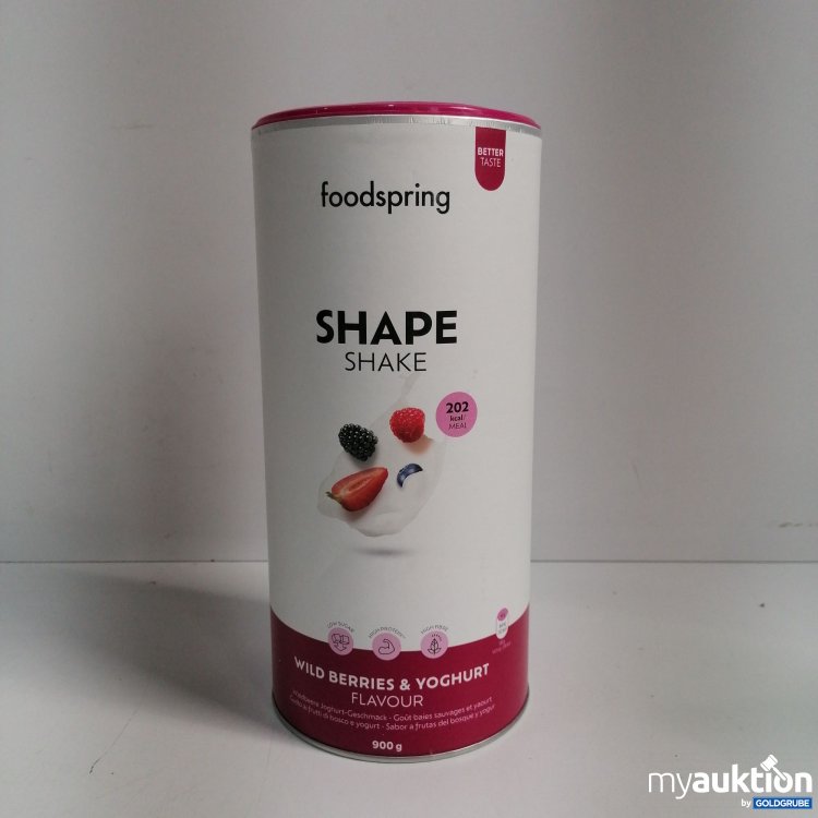 Artikel Nr. 855369 Artikel Nr. 855369: Foodspring Shape Shake Wild Berries & Yogurt 900g