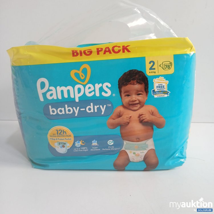Artikel Nr. 874369 Artikel Nr. 874369: Pampers baby-dry 2 4-8kg 78Stk