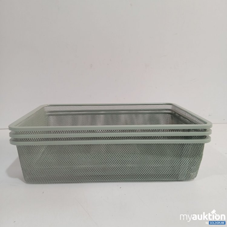 Artikel Nr. 894369: Netzdtahtkorb grün ca. 42x30x10cm 