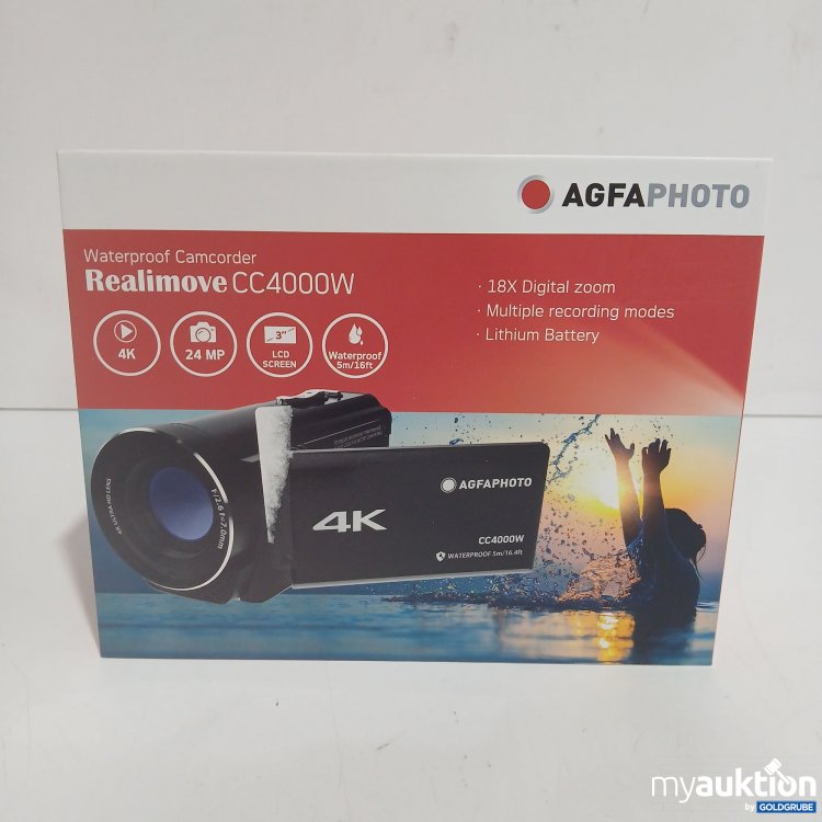 Artikel Nr. 916369 Artikel Nr. 916369: Agfa Photo Waterproof Camcorder Realimove CC4000W
