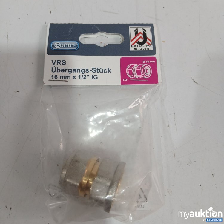 Artikel Nr. 920369: Cornat VRS Übergangs-Stück 16mm x 1/2" IG 