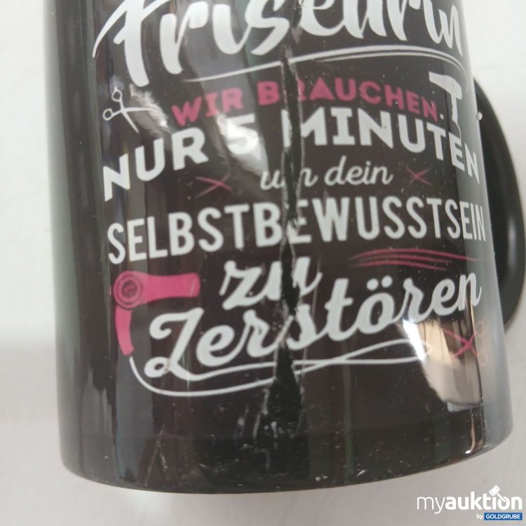 Artikel Nr. 933369: Friseur Tasse mit Spruch Friseurin