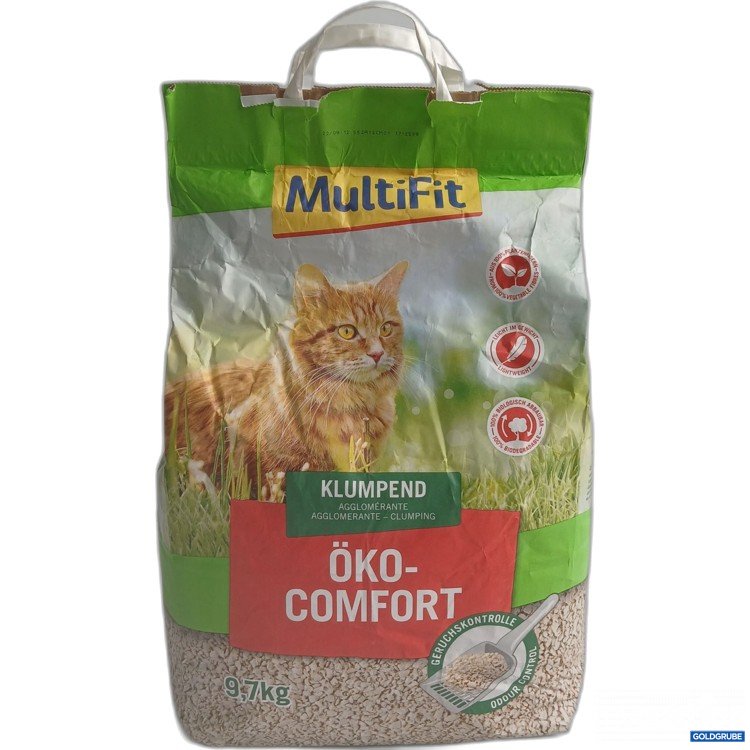 Artikel Nr. 958369: MultiFit klumpend Öko Comfort Katzenstreu 9,7kg 