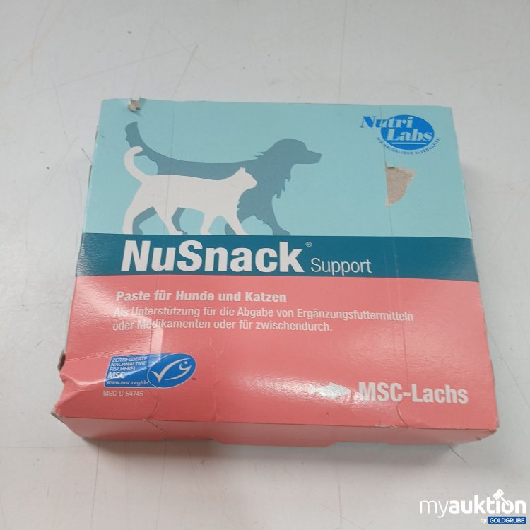 Artikel Nr. 981369: Nu Snack Support MSC Lachs 250g