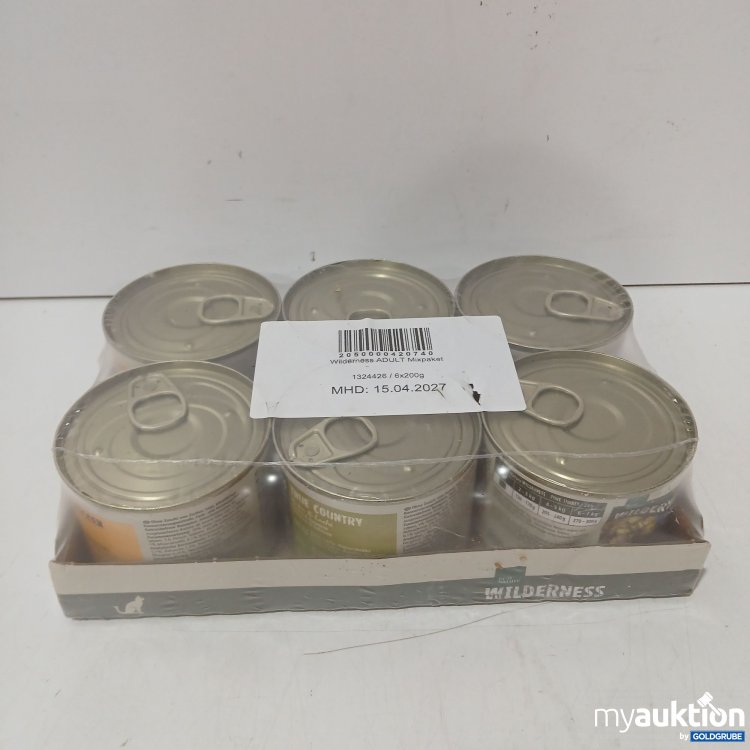 Artikel Nr. 989369 Artikel Nr. 989369: Wilderness Adult Mixpaket 200g 6Stk