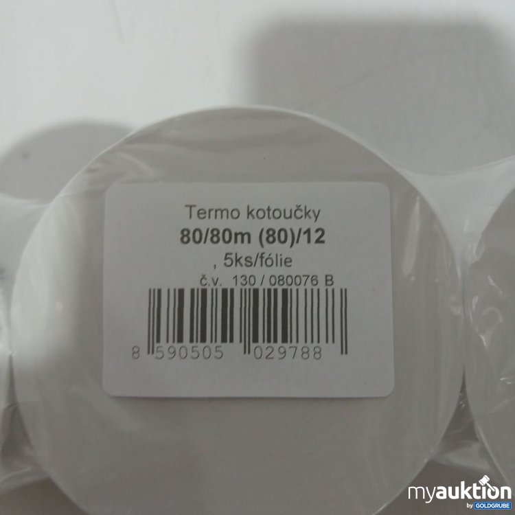 Artikel Nr. 993369 Artikel Nr. 993369: Termorollenpapier 80/80 m 5 Stück