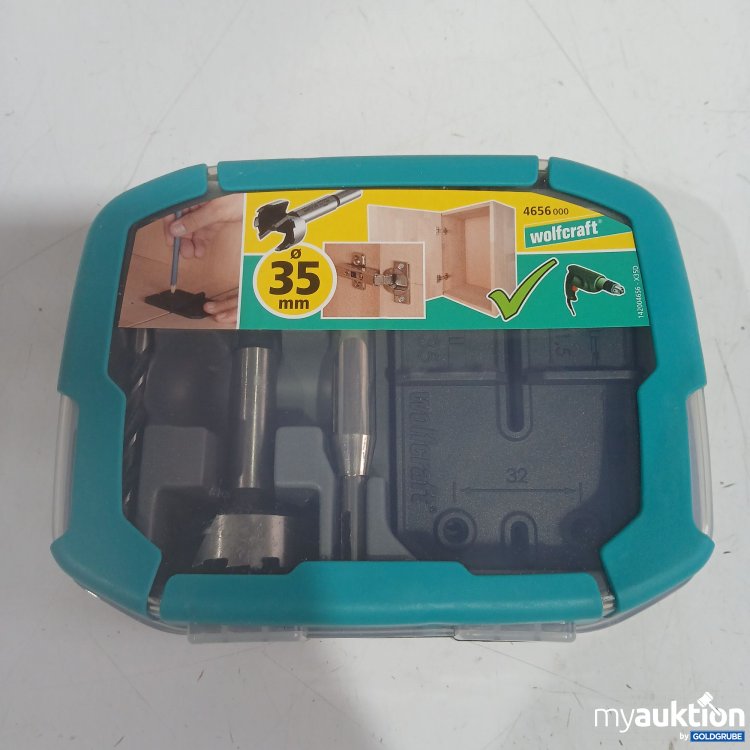 Artikel Nr. 994369 Artikel Nr. 994369: Wolfcraft Scharnierloch Set 4656000 ø35mm