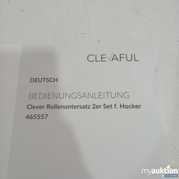 Artikel Nr. 996369 Artikel Nr. 996369: Clevaful Clever Rollenuntersatz 2er Set für Hocker 465557