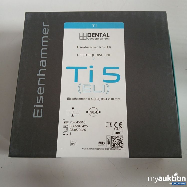 Artikel Nr. 442370: Dental Concept Systems Eisenhammer Ti 5 (ELI)