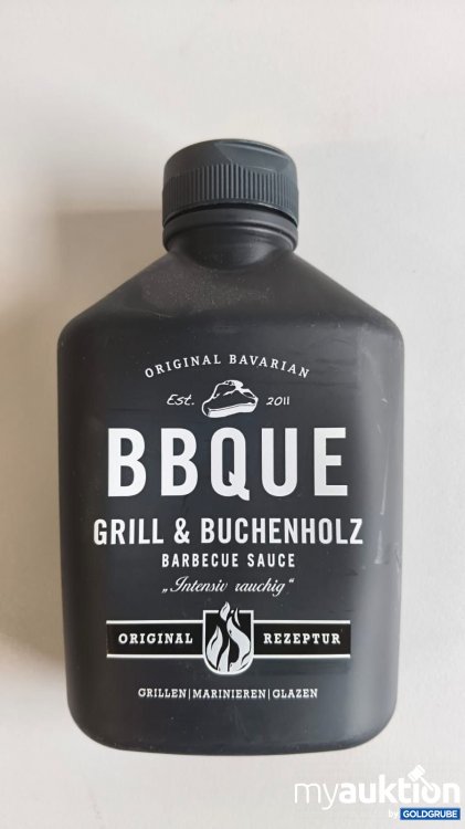 Artikel Nr. 522370 Artikel Nr. 522370: Original Bavarian BBQUE Grill & Buchenholz Barbecue Sauce 400ml