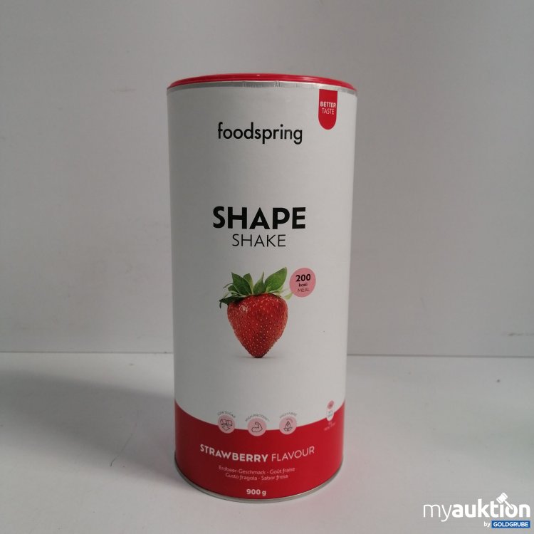 Artikel Nr. 855370 Artikel Nr. 855370: Foodspring Shape Shake Strawberry 900g