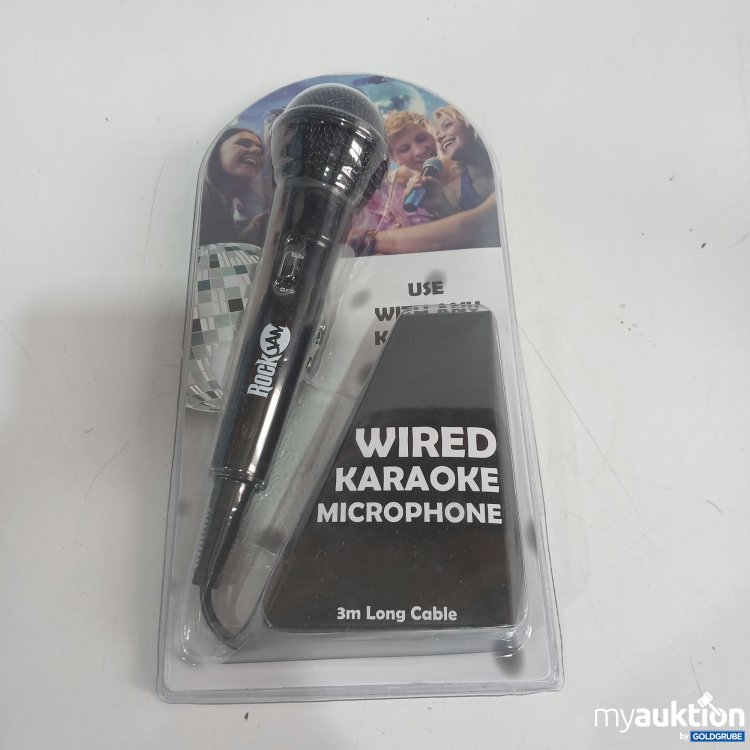 Artikel Nr. 858370 Artikel Nr. 858370: Rock Jam Wired Karaoke Microphone