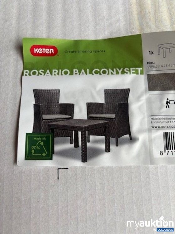 Artikel Nr. 904370 Artikel Nr. 904370: Keter Rosario Balcony Set