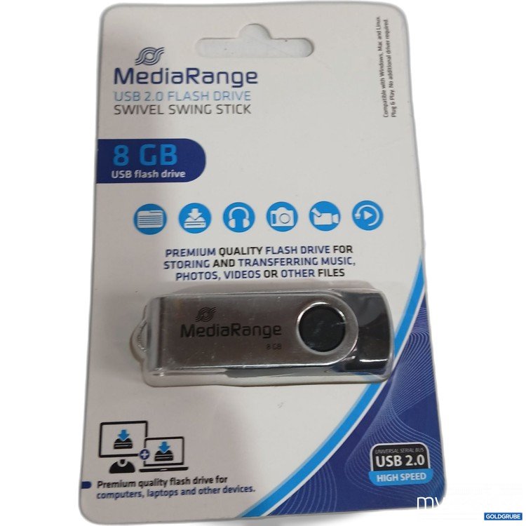 Artikel Nr. 920370: MediaRange USB2.0 Flash Drive 8GB 