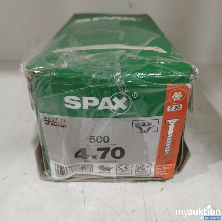 Artikel Nr. 934370 Artikel Nr. 934370: SPAX Schrauben 4x70 mm