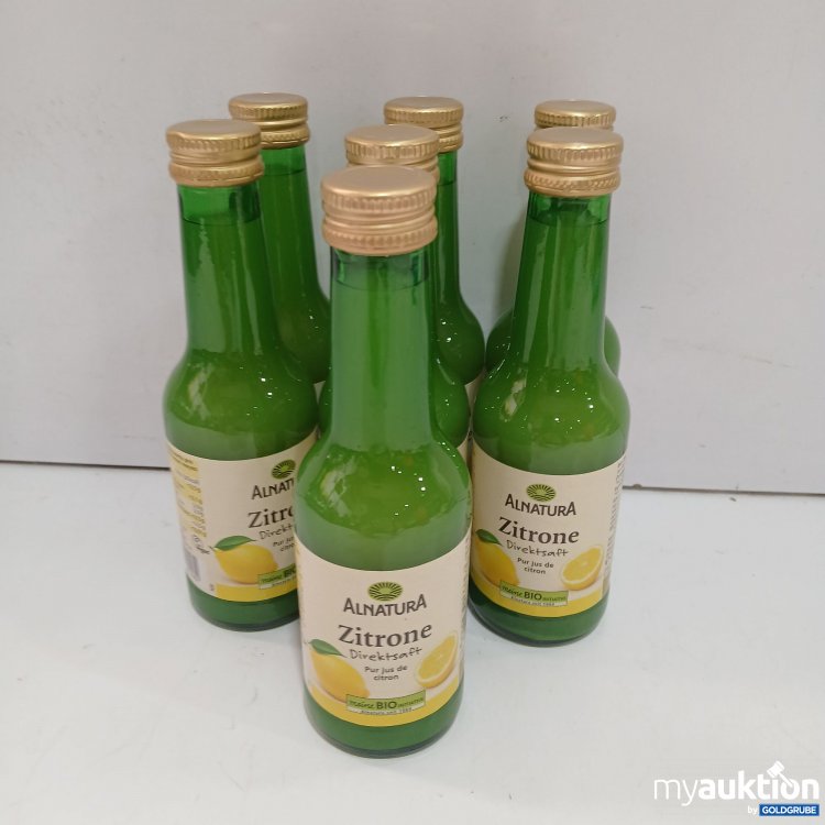 Artikel Nr. 952370: Alnatura Zitrone Direktsaft 7×0,2L