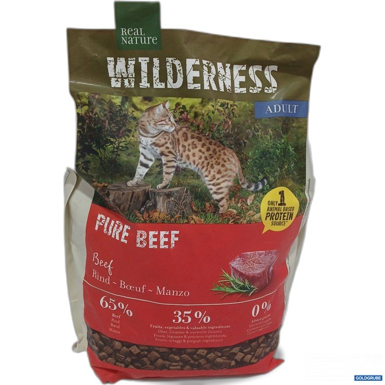 Artikel Nr. 963370: REAL NATURE Wilderness Adult Pure Beef Katzen-Trockenfutter 2,5 kg