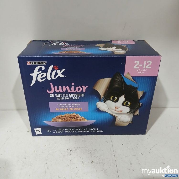 Artikel Nr. 978370: Purina Felix Junior Gemischte Vielfalt in Gelee 12x100 g