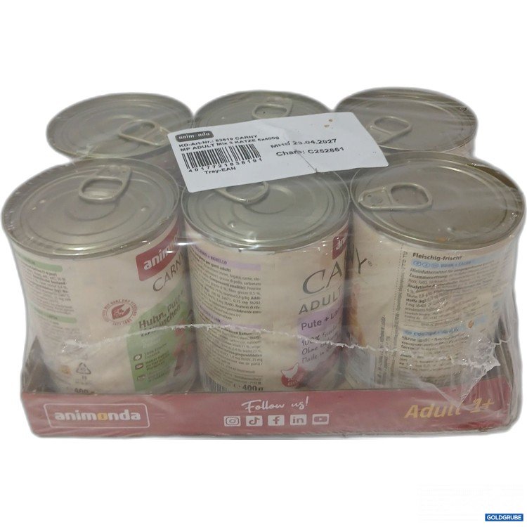 Artikel Nr. 989370 Artikel Nr. 989370: Animonda Carny Adult Katzenfutter Mix je 400g 6Stk
