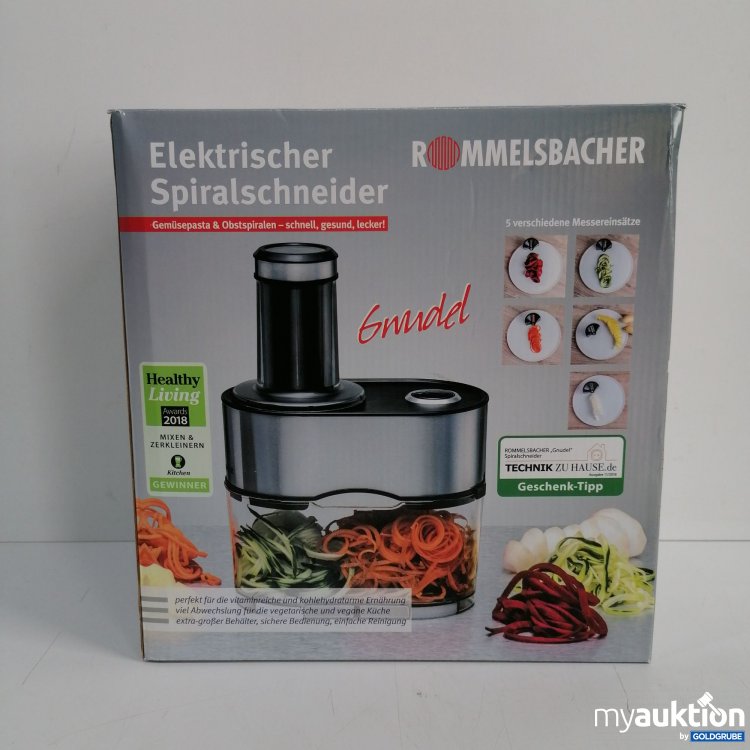 Artikel Nr. 340371 Artikel Nr. 340371: Rommelsbacher Elektrischer Spiralschneider 100W