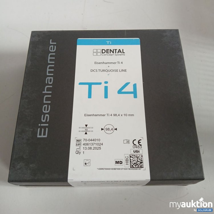 Artikel Nr. 442371: Dental Concept Systems Eisenhammer Ti 4 98.4 x 10 mm
